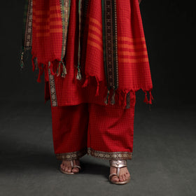 Dharwad Cotton Suit Set with Dupatta for Women 06