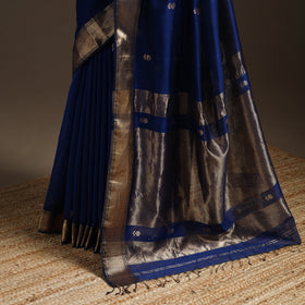 Handloom Buti Maheshwari Saree with Zari Border 25