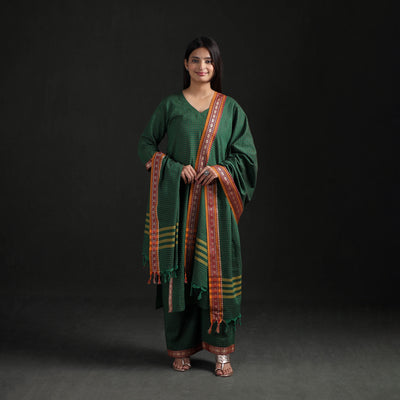 Dharwad Cotton Suit Set with Dupatta for Women 02
