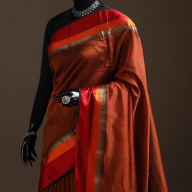 Handloom Maheshwari Saree with Resham Zari Border 23