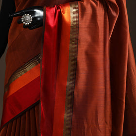 Handloom Maheshwari Saree with Resham Zari Border 23