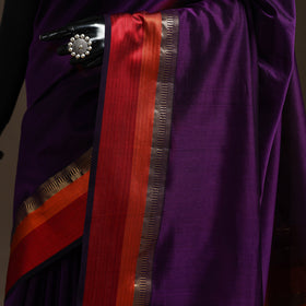 Handloom Maheshwari Saree with Resham Zari Border 22