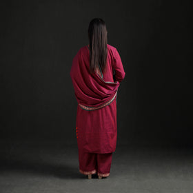 Dharwad Cotton Suit Set with Dupatta for Women 07