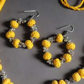  Thread Beads Handmade German Silver Necklace Set