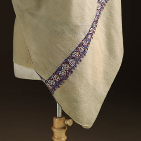 Kashmiri Sozni Hand Embroidered Pure Handwoven Merino Wool Shawl 02