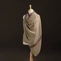 Kashmiri Sozni Hand Embroidered Pure Handwoven Merino Wool Shawl 03
