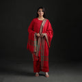 Dharwad Cotton Suit Set with Dupatta for Women 10