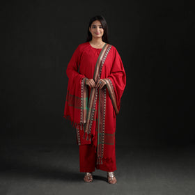 Dharwad Cotton Suit Set with Dupatta for Women 10