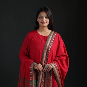 Dharwad Cotton Suit Set with Dupatta for Women 10