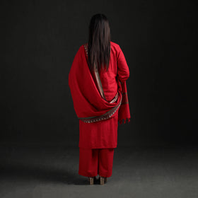 Dharwad Cotton Suit Set with Dupatta for Women 10