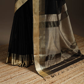 Handloom Maheshwari Saree with Resham Zari Border 18