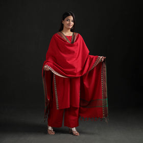 Dharwad Cotton Suit Set with Dupatta for Women 10