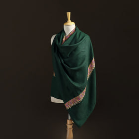 Kashmiri Sozni Hand Embroidered Pure Handwoven Merino Wool Shawl 04