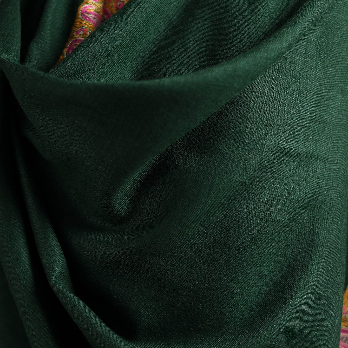 Kashmiri Sozni Hand Embroidered Pure Handwoven Merino Wool Shawl 04