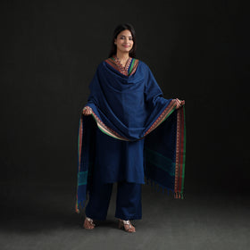 Dharwad Cotton Suit Set with Dupatta for Women 14