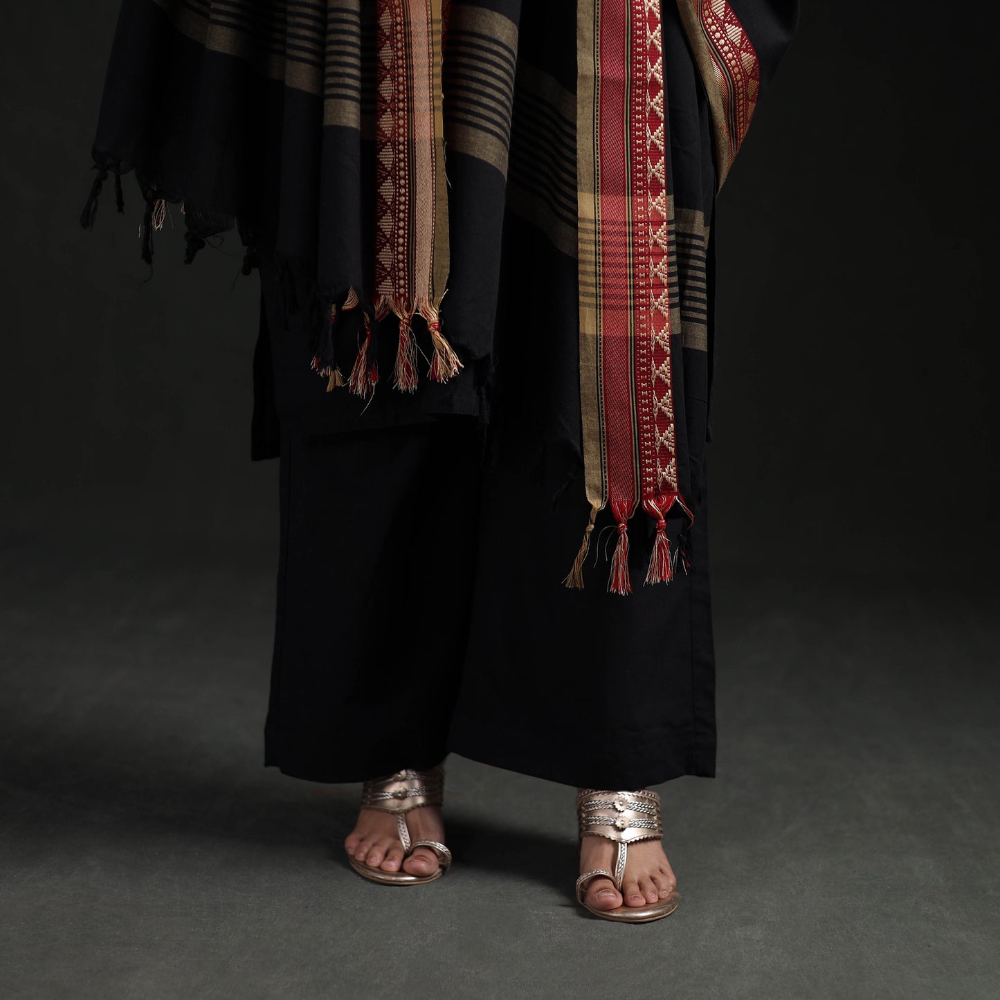 Dharwad Cotton Suit Set with Dupatta for Women 15