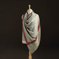 Kashmiri Sozni Hand Embroidered Pure Handwoven Merino Wool Shawl 05
