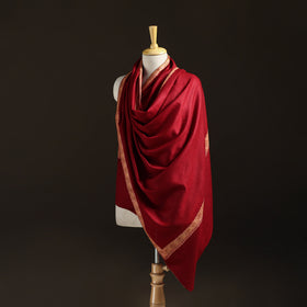 Kashmiri Sozni Hand Embroidered Pure Handwoven Merino Wool Shawl 06