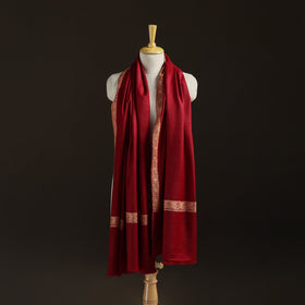 Kashmiri Sozni Hand Embroidered Pure Handwoven Merino Wool Shawl 06