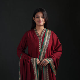Dharwad Cotton Suit Set with Dupatta for Women 12