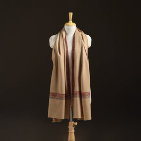 Kashmiri Sozni Hand Embroidered Pure Handwoven Merino Wool Shawl 07