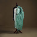 Green - Bandhani Tie-Dye Kota Doria Cotton Dupatta 06
