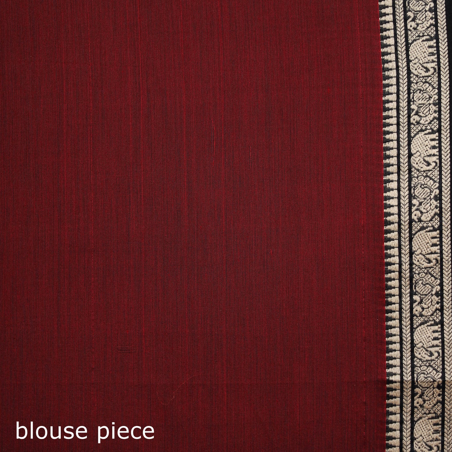 Dharwad Woven Mercerised Cotton Saree with Border 02