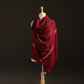 Kashmiri Sozni Hand Embroidered Pure Handwoven Merino Wool Shawl 10
