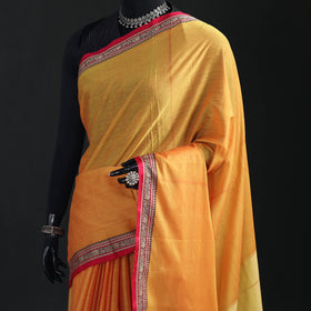 Dharwad Woven Mercerised Cotton Saree with Border 03