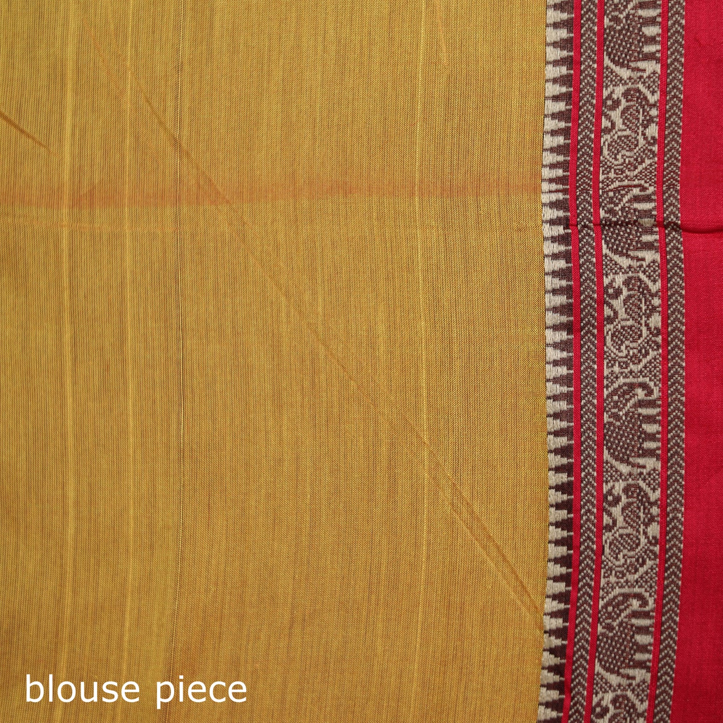 Dharwad Woven Mercerised Cotton Saree with Border 03