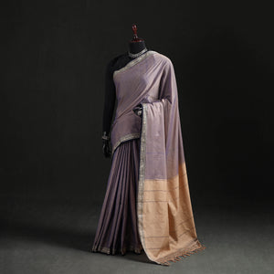 Dharwad Woven Mercerised Cotton Saree with Border 04