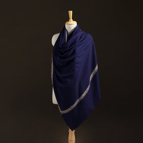 Kashmiri Sozni Hand Embroidered Pure Handwoven Merino Wool Shawl 11