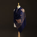 Kashmiri Sozni Hand Embroidered Pure Handwoven Merino Wool Shawl 12