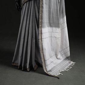 Dharwad Woven Mercerised Cotton Saree with Border 06