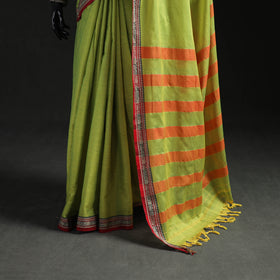 Dharwad Woven Mercerised Cotton Saree with Border 07