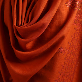Kashmiri Sozni Hand Embroidered Pure Handwoven Merino Wool Shawl 14
