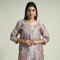 Sanganeri Kurta with Palazzo & Dupatta Set