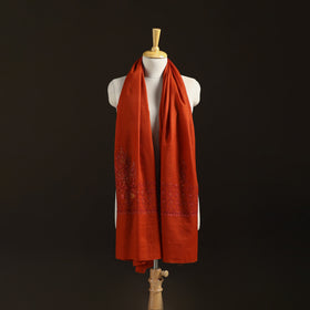 Kashmiri Sozni Hand Embroidered Pure Handwoven Merino Wool Shawl 14