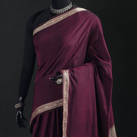 Dharwad Woven Mercerised Cotton Saree with Border 08