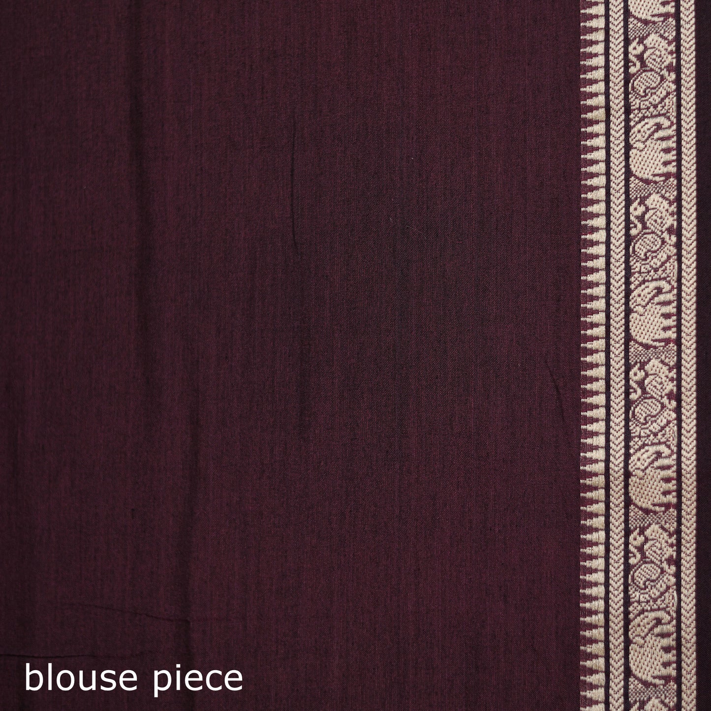 Dharwad Woven Mercerised Cotton Saree with Border 08