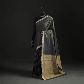 Dharwad Woven Mercerised Cotton Saree with Border 09