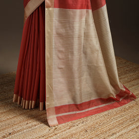 Handloom Maheshwari Saree with Zari Border 03