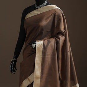 Handloom Maheshwari Saree with Zari Border 02