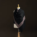Kashmiri Sozni Heavy Hand Embroidered Pure Handwoven Merino Wool Shawl 17