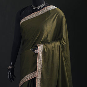 Dharwad Woven Mercerised Cotton Saree with Border 10