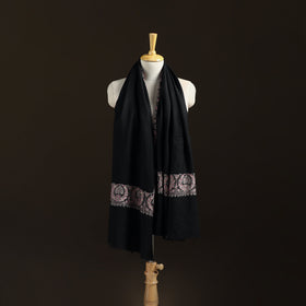 Kashmiri Sozni Heavy Hand Embroidered Pure Handwoven Merino Wool Shawl 17