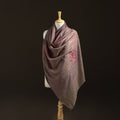 Kashmiri Sozni Heavy Hand Embroidered Pure Handwoven Merino Wool Shawl 18