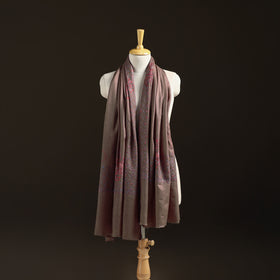 Kashmiri Sozni Heavy Hand Embroidered Pure Handwoven Merino Wool Shawl 18