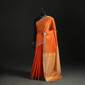 Dharwad Woven Mercerised Cotton Saree with Border 13