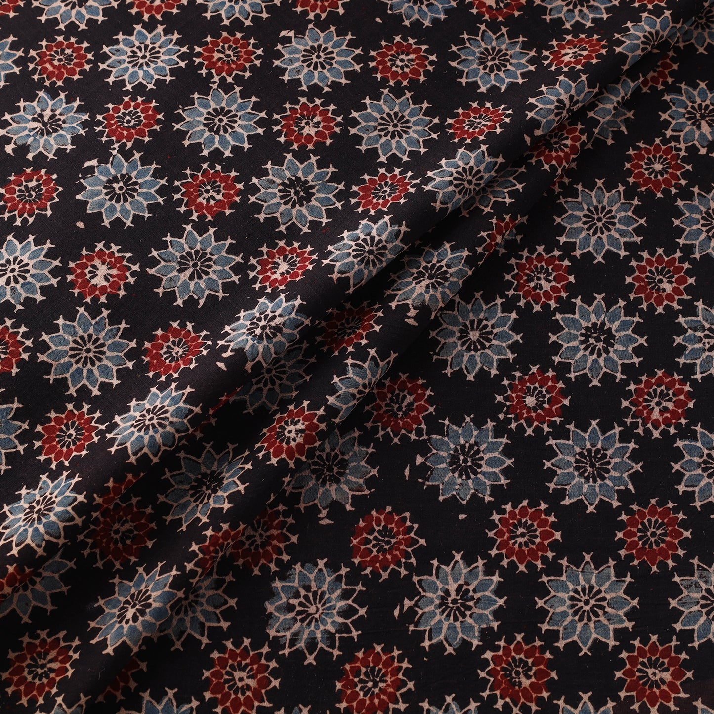 Pure Cotton Ajrakh Print Fabric 03